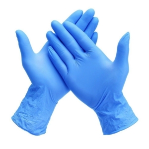 Rękawice nitrylowe bezpudrowe - rozmiar M